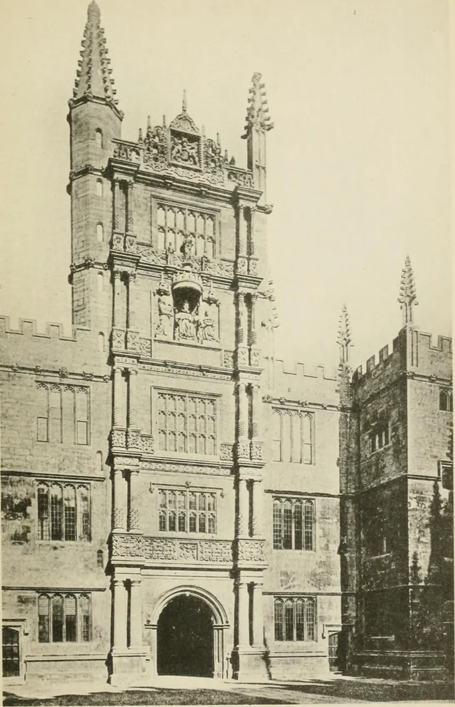 An illustration from A history of architecture for the student, craftsman, and amateur : being a comparative view of the historical styles from the earliest period, 1896, leaf 356