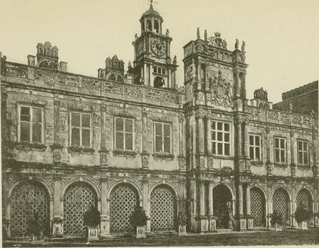 An illustration from A history of architecture for the student, craftsman, and amateur : being a comparative view of the historical styles from the earliest period, 1896, leaf 360