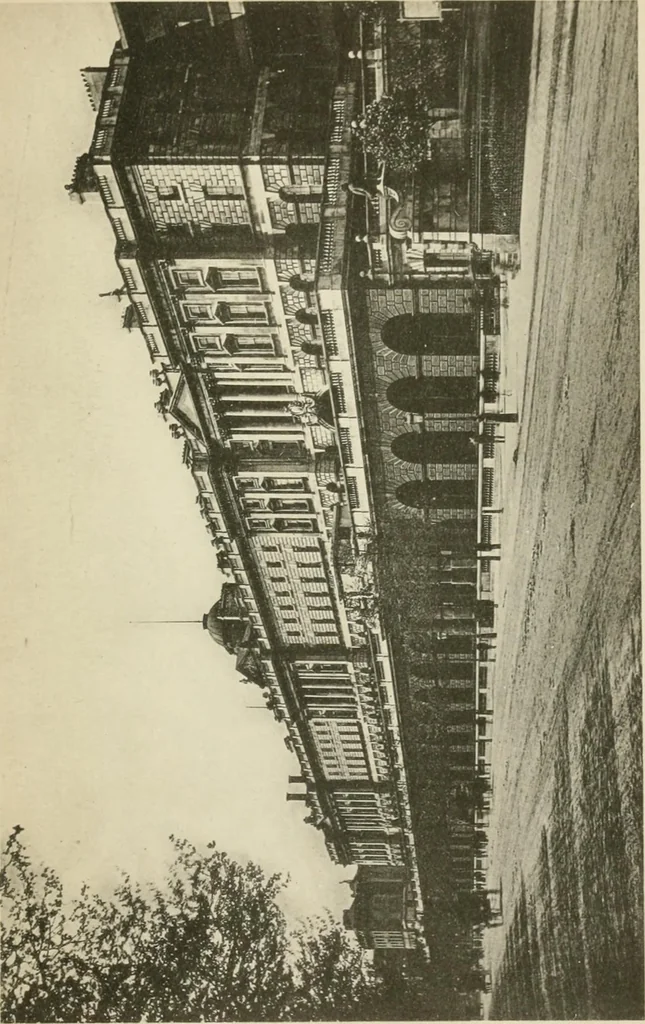 An illustration from A history of architecture for the student, craftsman, and amateur : being a comparative view of the historical styles from the earliest period, 1896, leaf 374