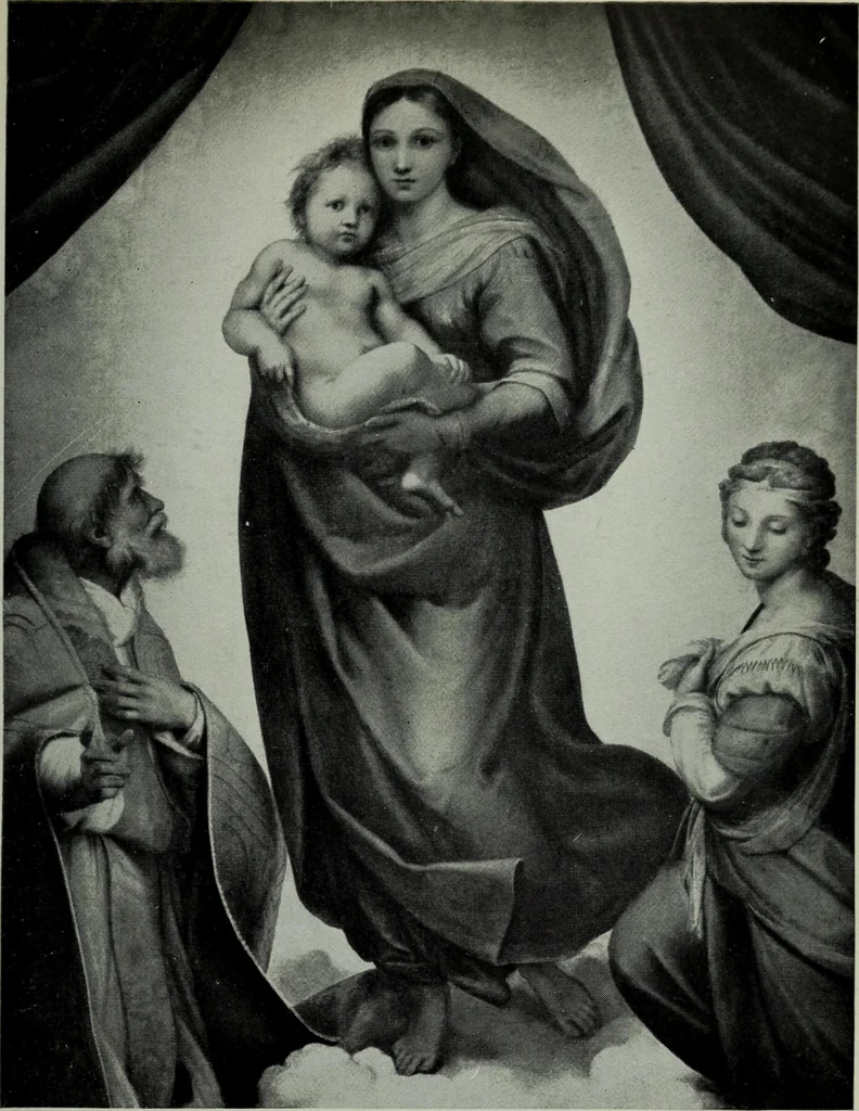An illustration from A History of art, 1922, leaf 176