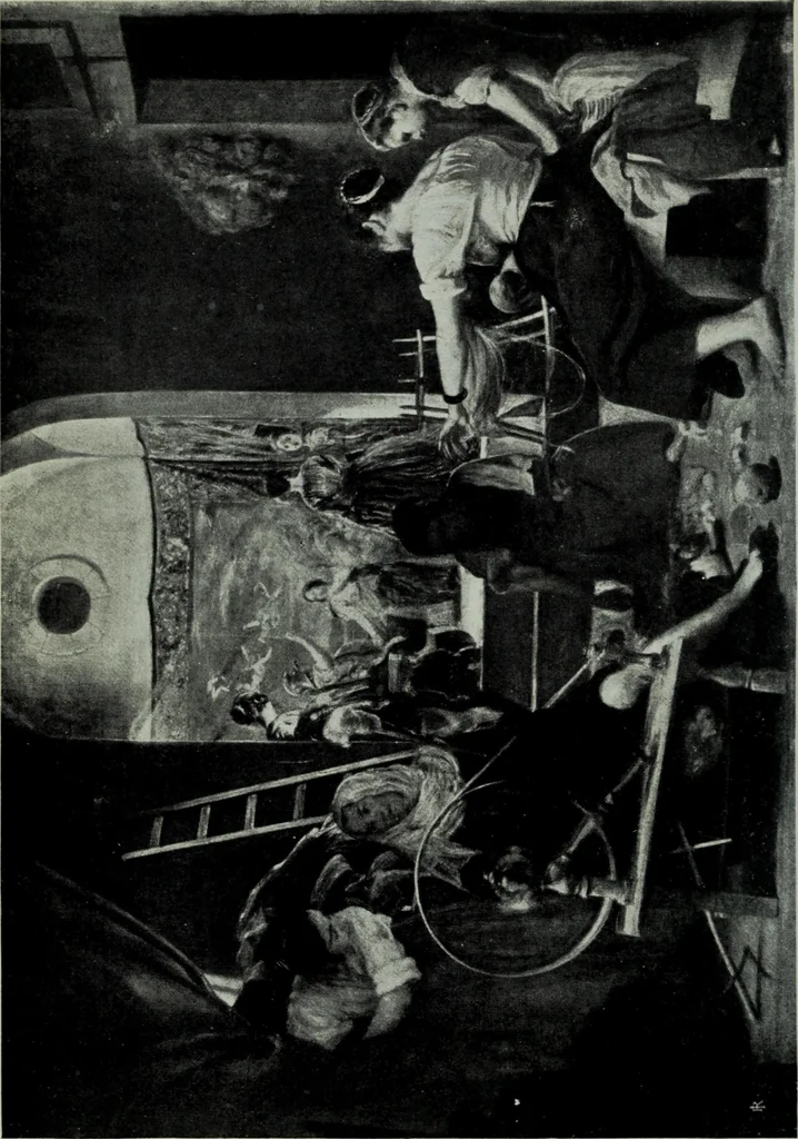 An illustration from A History of art, 1922, leaf 297