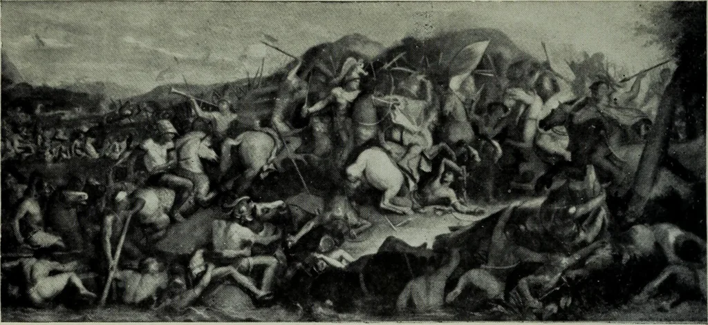 An illustration from A History of art, 1922, leaf 443