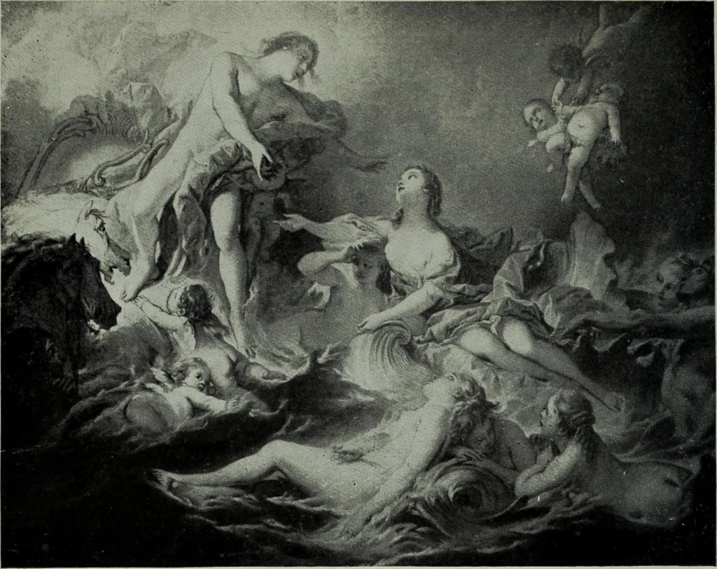 An illustration from A History of art, 1922, leaf 461