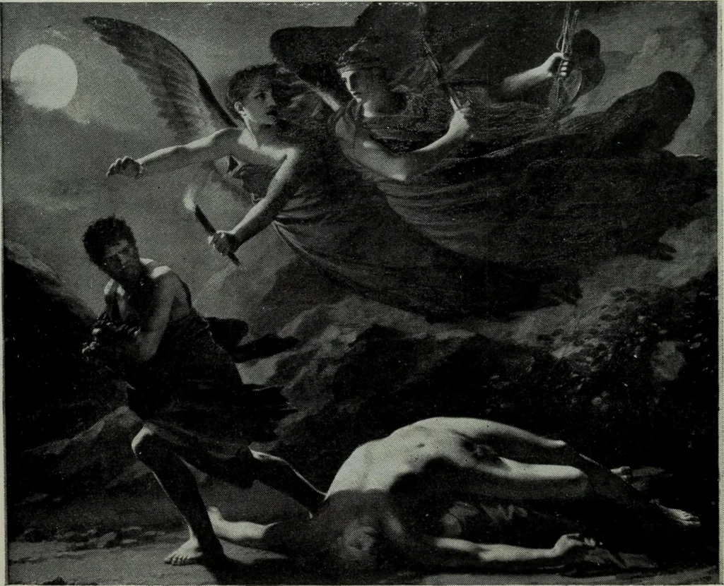 An illustration from A History of art, 1922, leaf 482