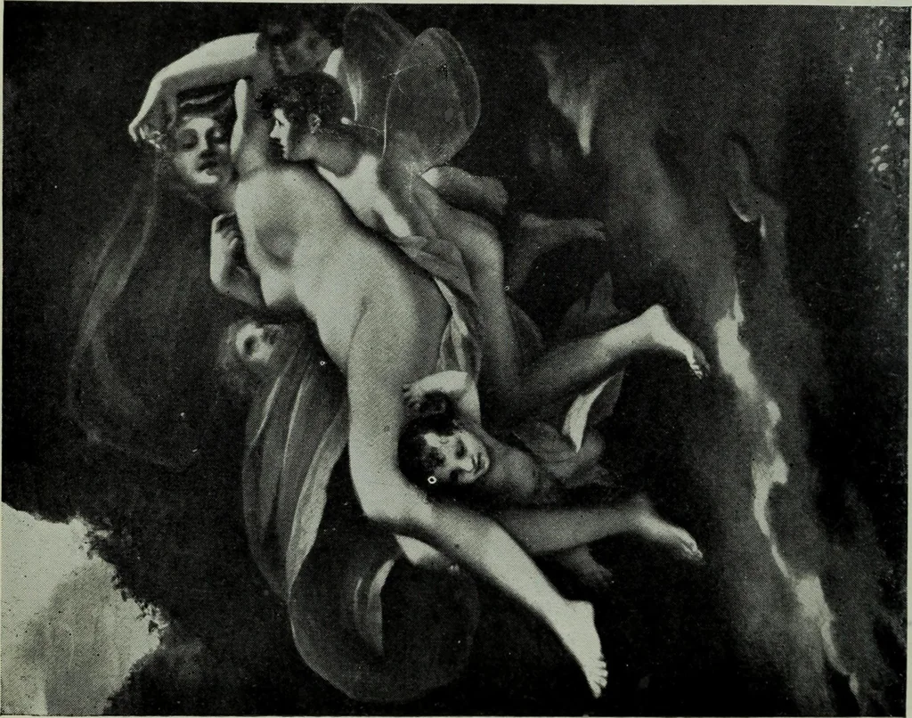 An illustration from A History of art, 1922, leaf 483
