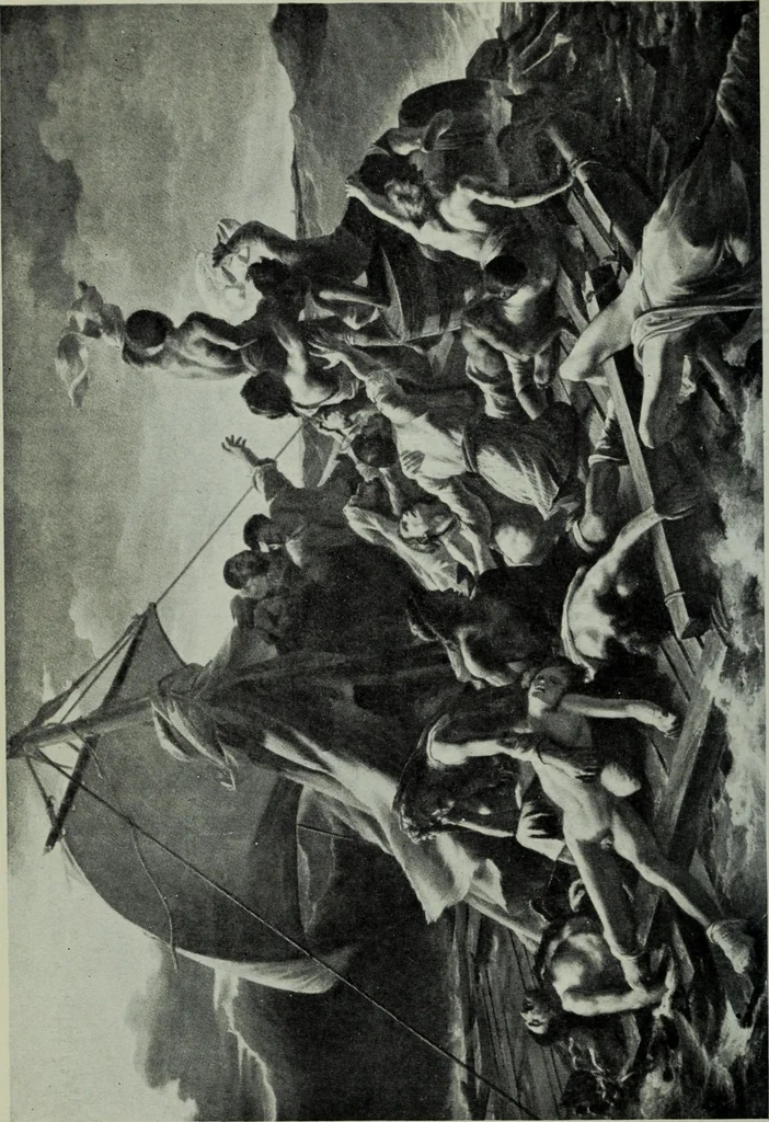 An illustration from A History of art, 1922, leaf 489