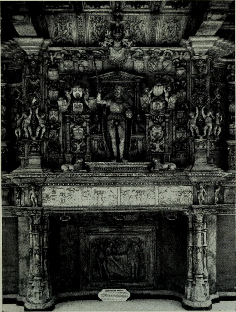 An illustration from A History of art, 1922, leaf 509
