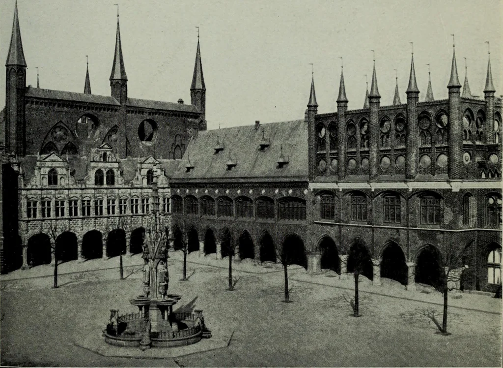 An illustration from A History of art, 1922, leaf 654
