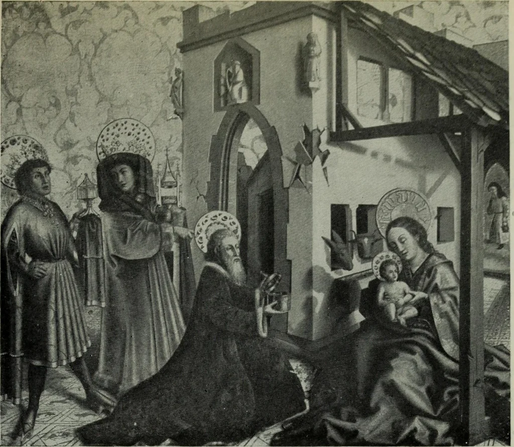 An illustration from A History of art, 1922, leaf 676