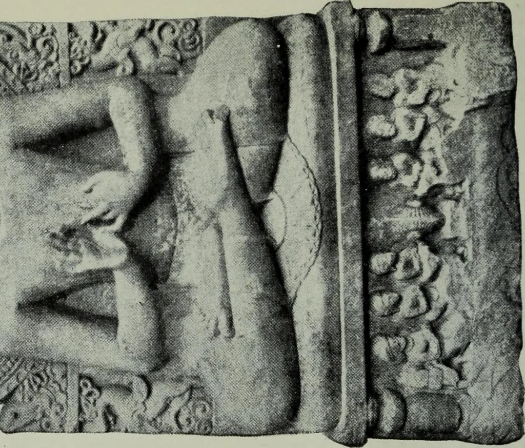 An illustration from A History of art, 1922, leaf 781