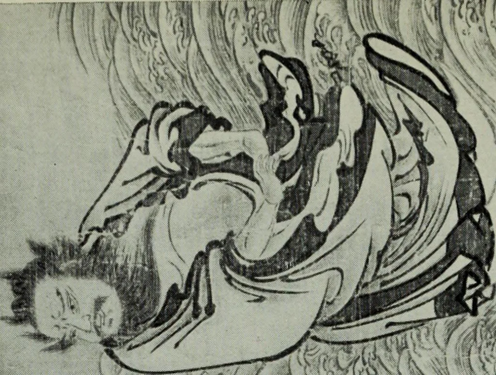 An illustration from A History of art, 1922, leaf 809