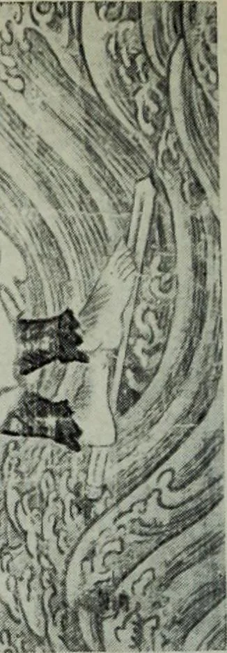 An illustration from A History of art, 1922, leaf 809