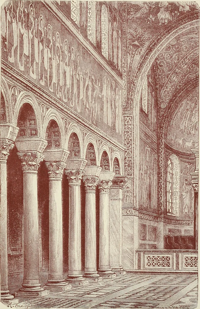 An illustration from A history of art for classes, art-students, and tourists in Europe, 1889, leaf 108
