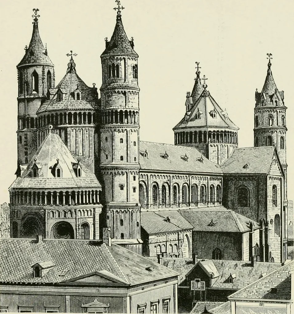 An illustration from A history of art for classes, art-students, and tourists in Europe, 1889, leaf 122