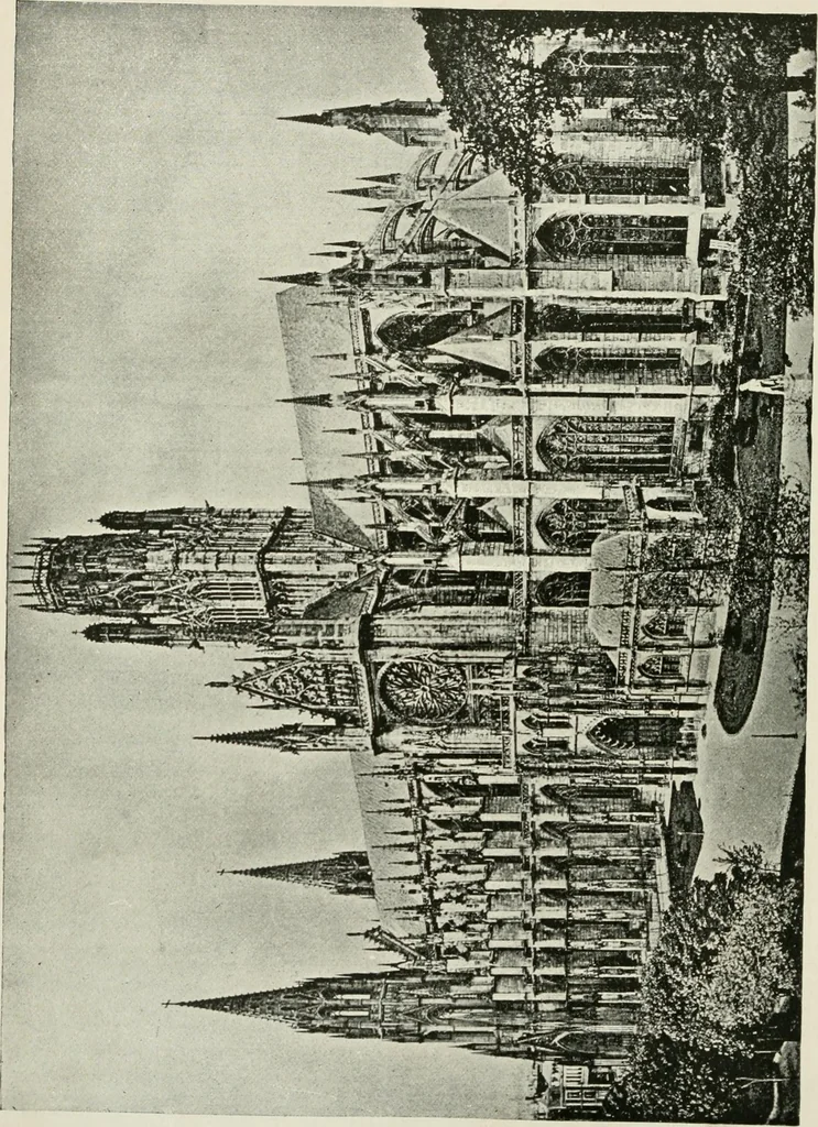 An illustration from A history of art for classes, art-students, and tourists in Europe, 1889, leaf 129