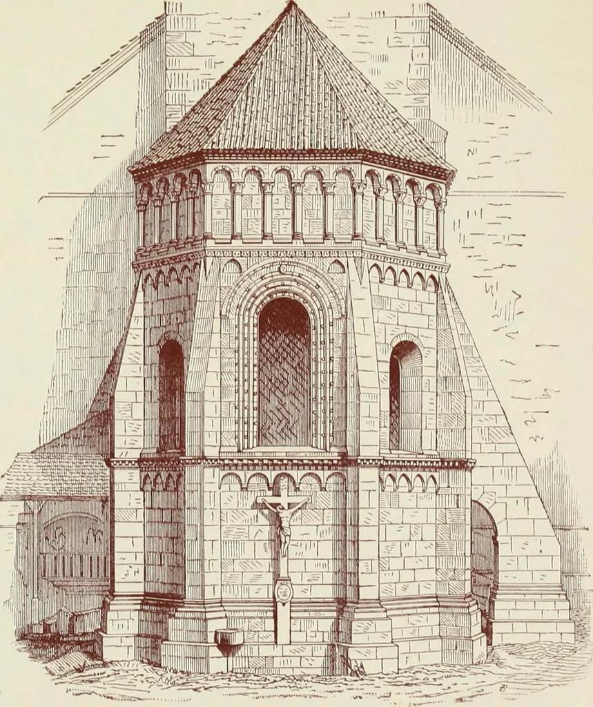 An illustration from A history of art for classes, art-students, and tourists in Europe, 1889, leaf 136