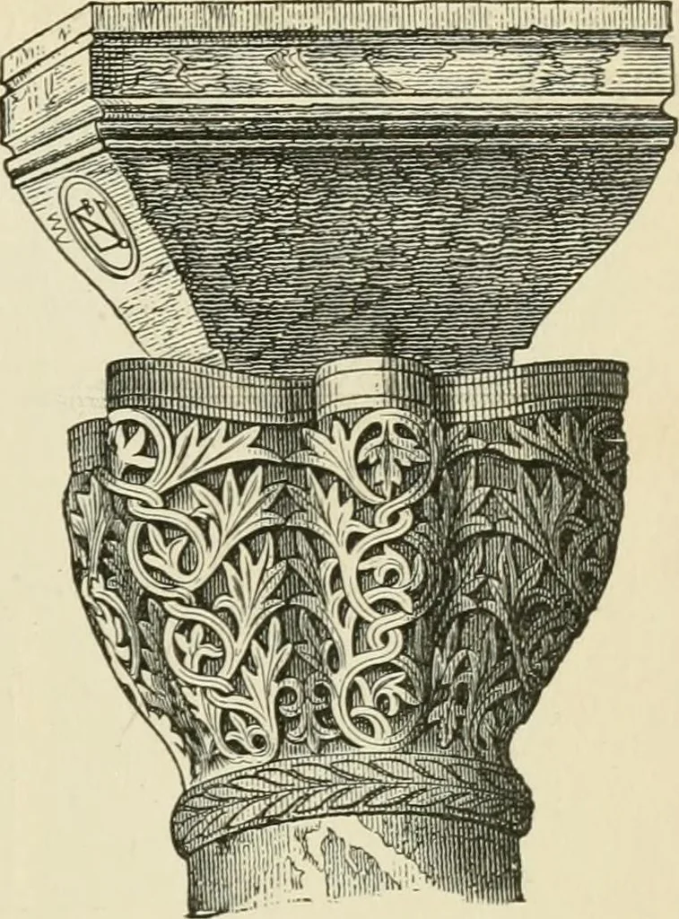 An illustration from A history of art for classes, art-students, and tourists in Europe, 1889, leaf 138