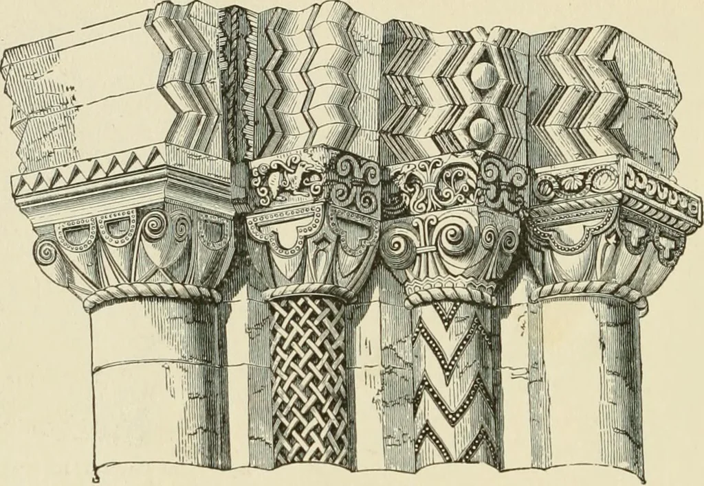 An illustration from A history of art for classes, art-students, and tourists in Europe, 1889, leaf 139