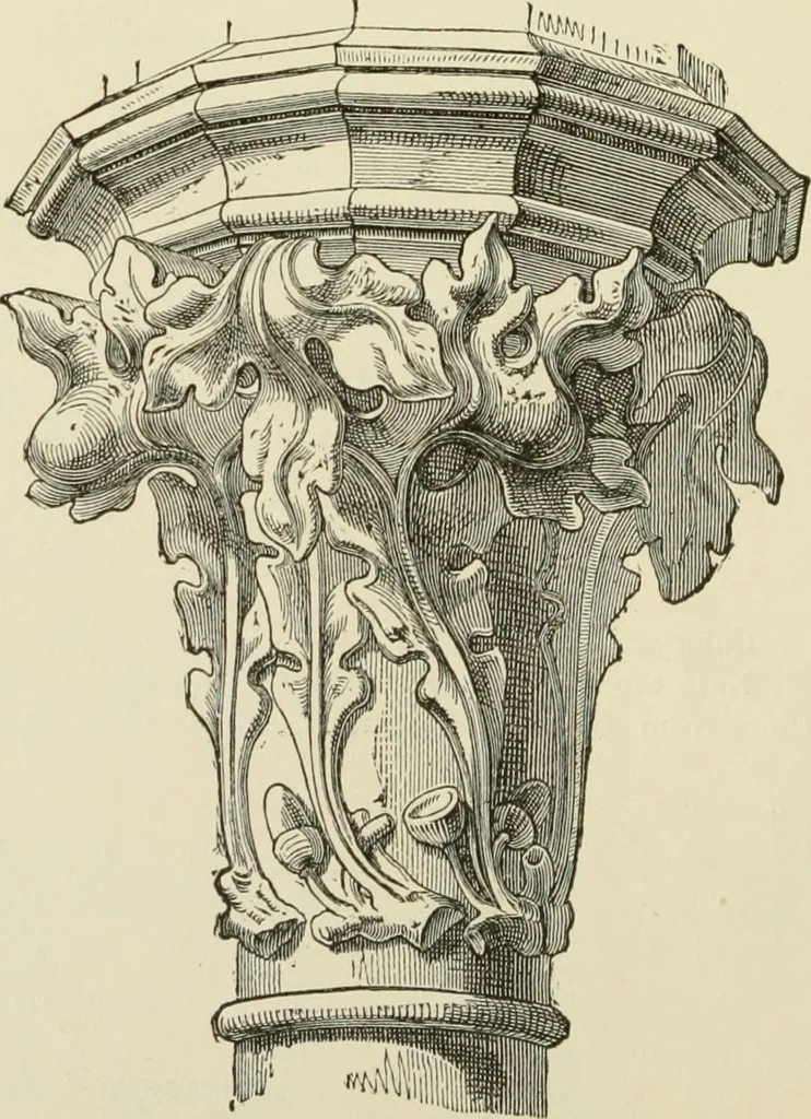 An illustration from A history of art for classes, art-students, and tourists in Europe, 1889, leaf 139