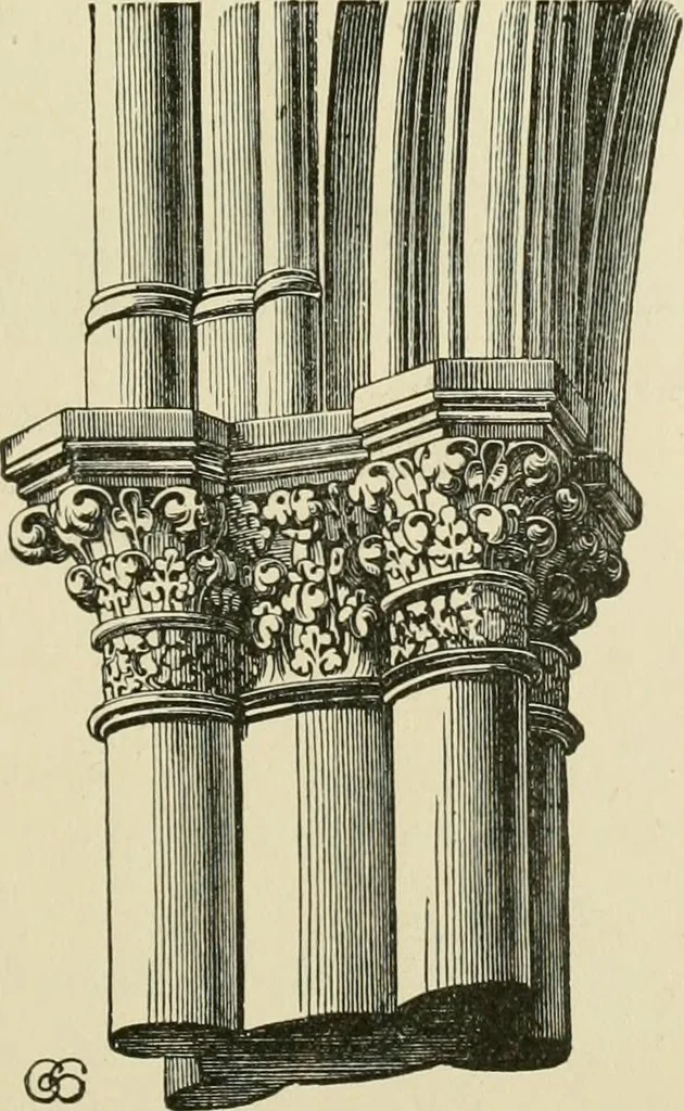 An illustration from A history of art for classes, art-students, and tourists in Europe, 1889, leaf 140