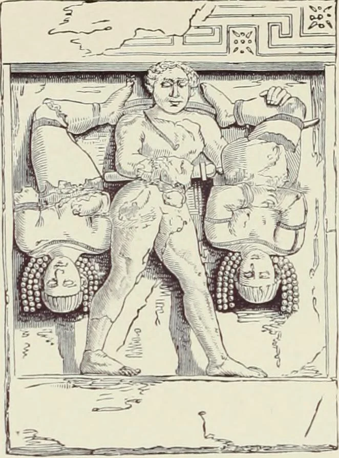 An illustration from A history of art for classes, art-students, and tourists in Europe, 1889, leaf 167