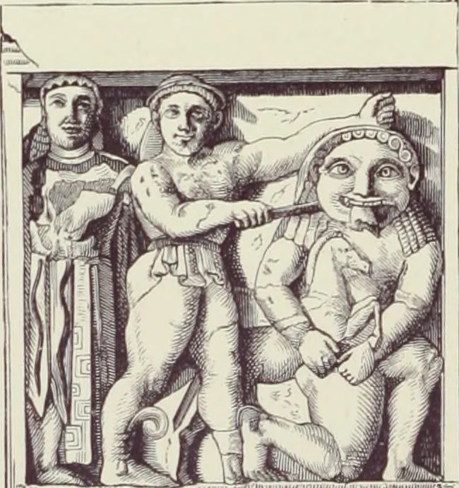 An illustration from A history of art for classes, art-students, and tourists in Europe, 1889, leaf 167