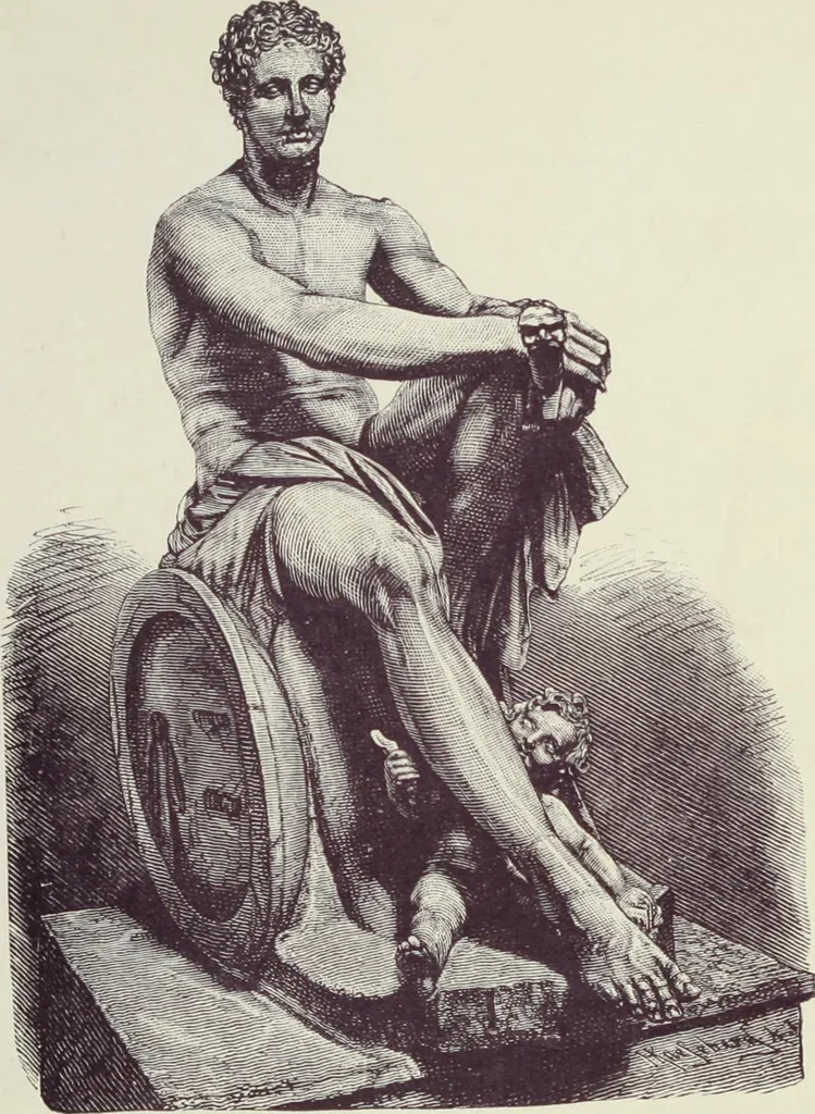 An illustration from A history of art for classes, art-students, and tourists in Europe, 1889, leaf 197