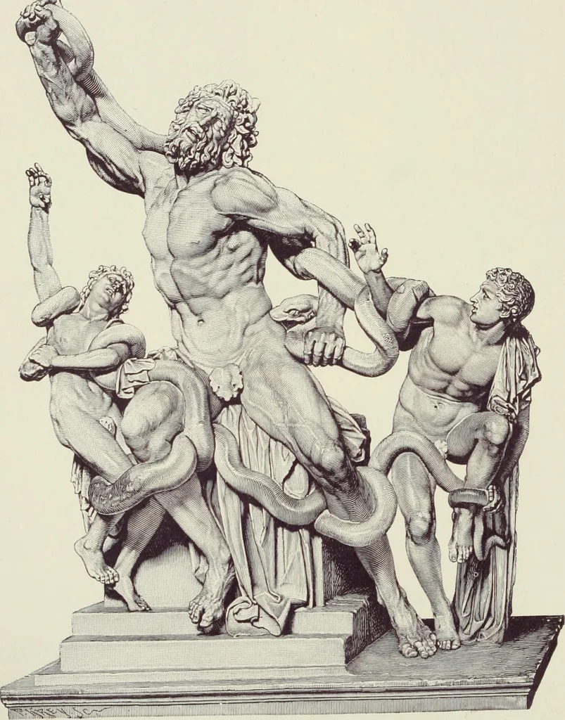 An illustration from A history of art for classes, art-students, and tourists in Europe, 1889, leaf 199