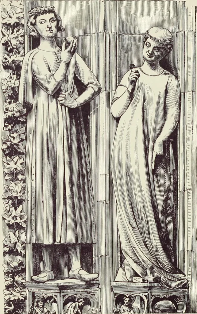 An illustration from A history of art for classes, art-students, and tourists in Europe, 1889, leaf 217