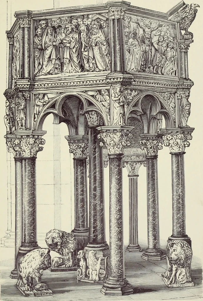 An illustration from A history of art for classes, art-students, and tourists in Europe, 1889, leaf 220
