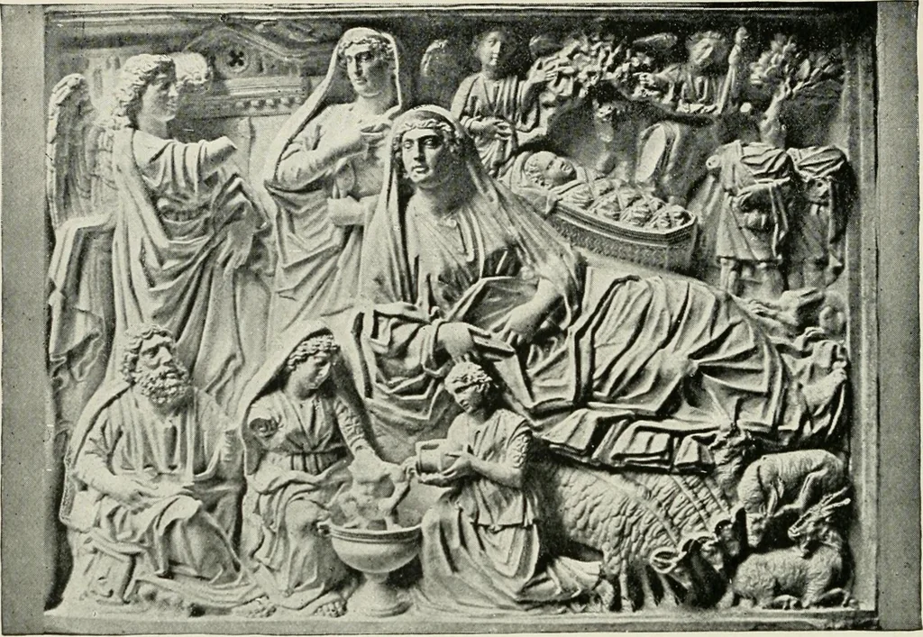 An illustration from A history of art for classes, art-students, and tourists in Europe, 1889, leaf 221