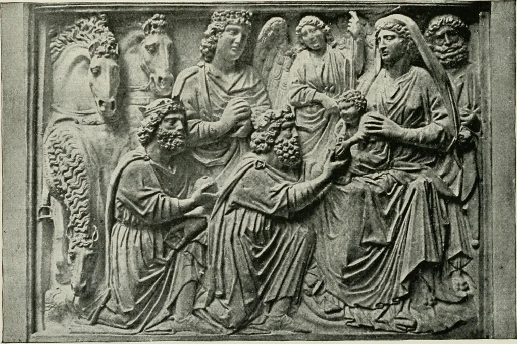 An illustration from A history of art for classes, art-students, and tourists in Europe, 1889, leaf 221