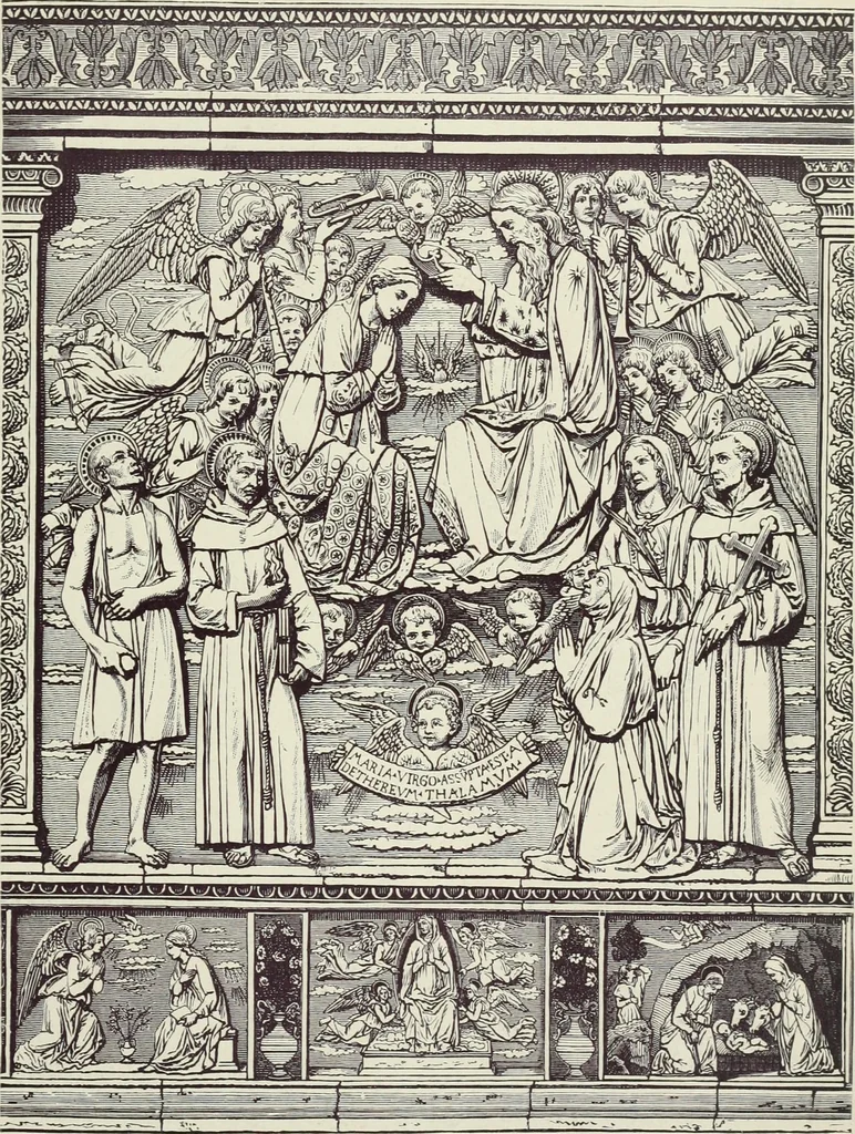 An illustration from A history of art for classes, art-students, and tourists in Europe, 1889, leaf 222