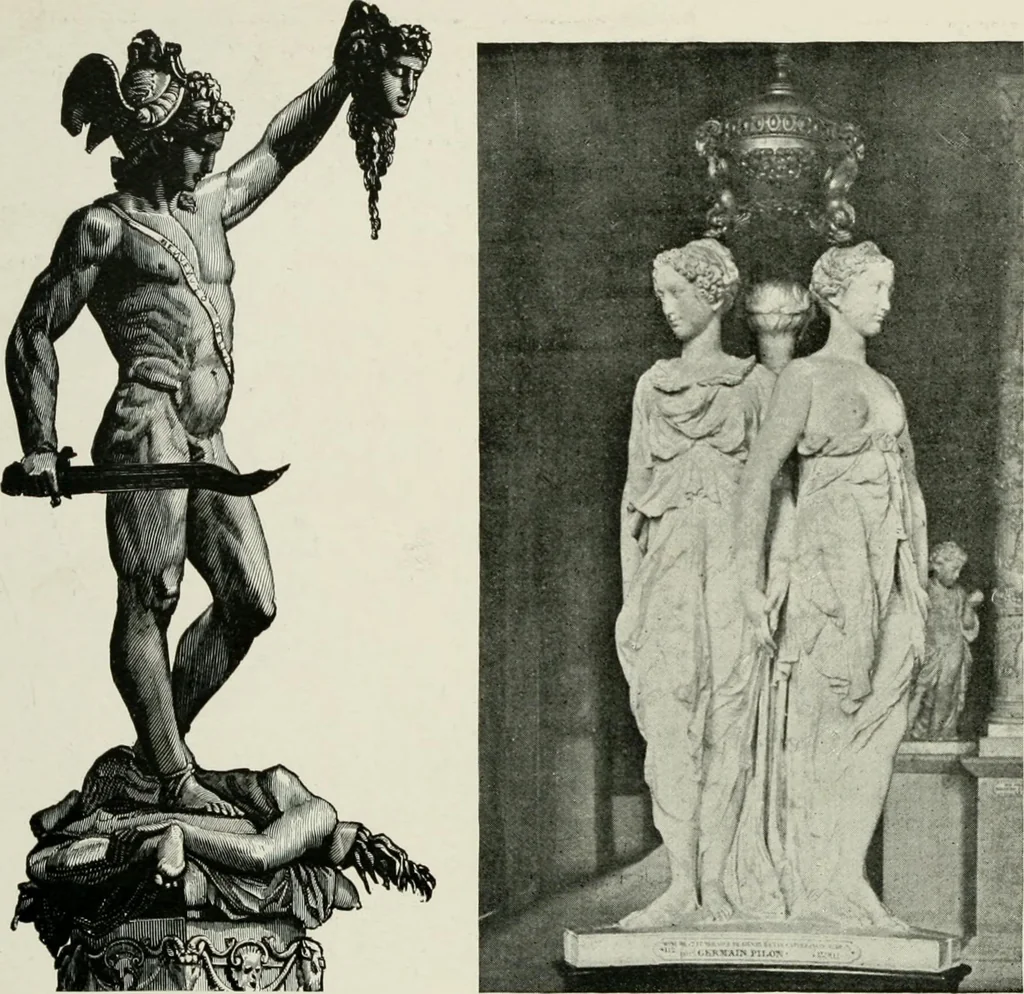 An illustration from A history of art for classes, art-students, and tourists in Europe, 1889, leaf 235
