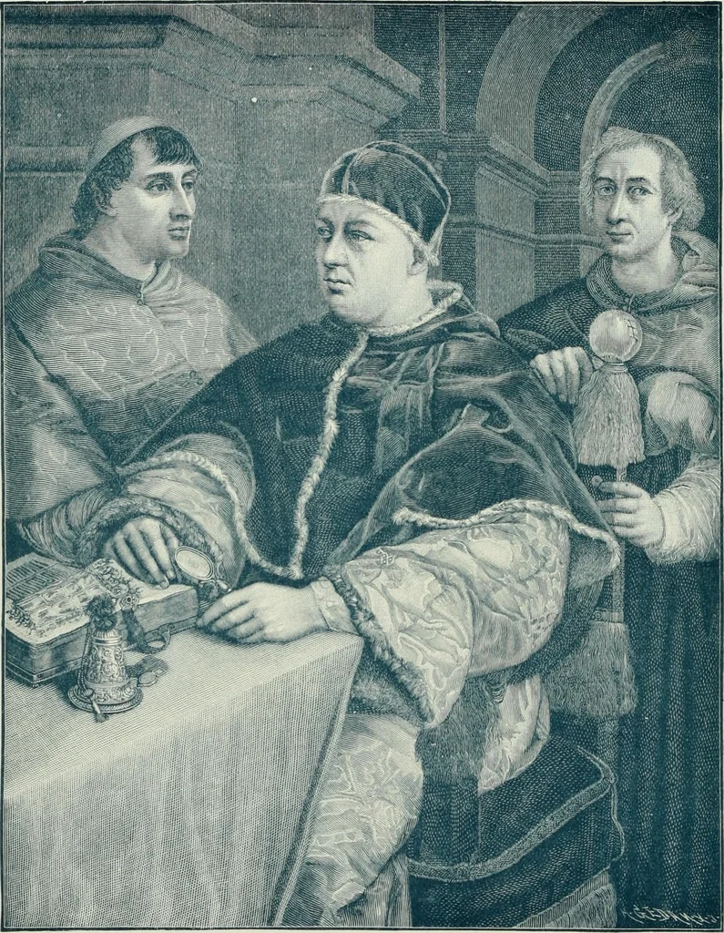 An illustration from A history of art for classes, art-students, and tourists in Europe, 1889, leaf 295