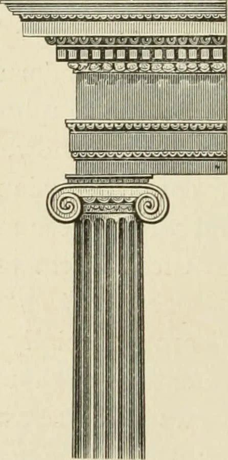An illustration from A history of art for classes, art-students, and tourists in Europe, 1889, leaf 31