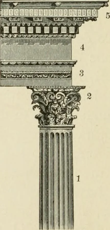 An illustration from A history of art for classes, art-students, and tourists in Europe, 1889, leaf 31