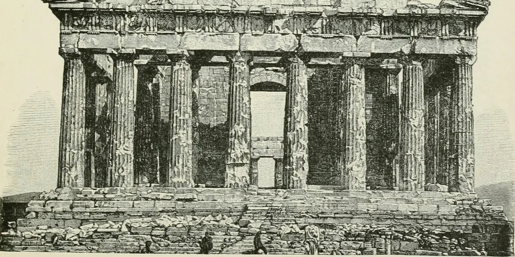 An illustration from A history of art for classes, art-students, and tourists in Europe, 1889, leaf 70