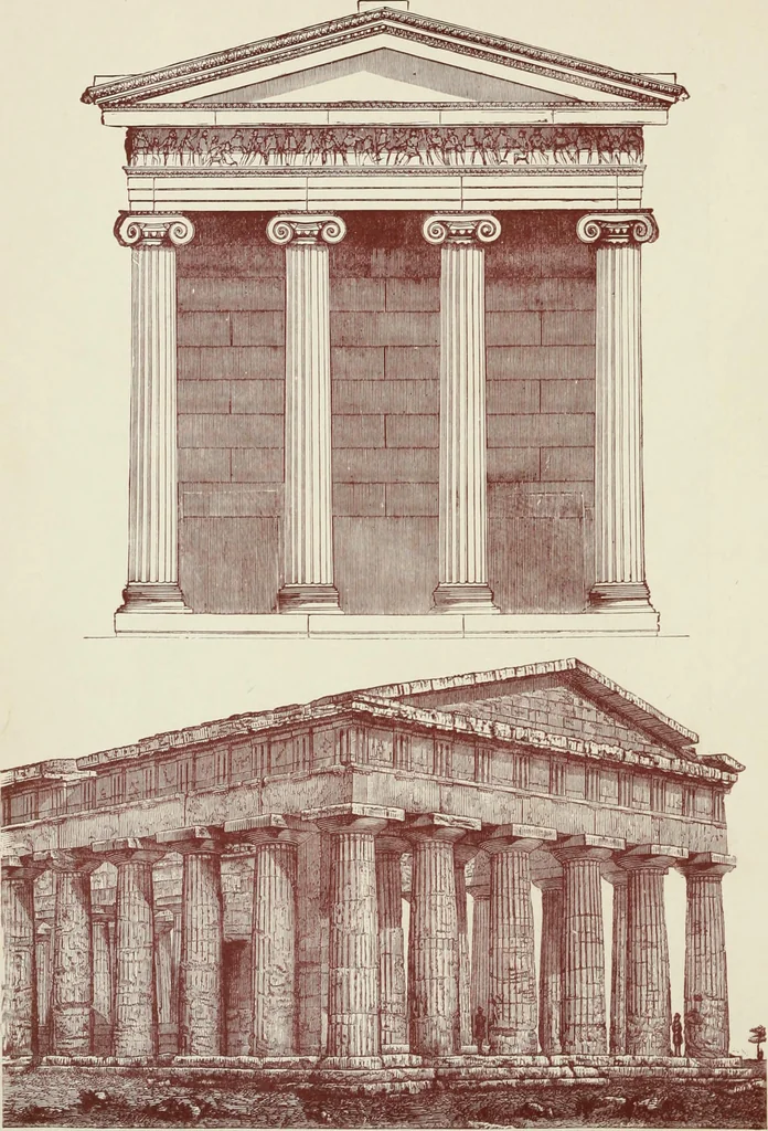 An illustration from A history of art for classes, art-students, and tourists in Europe, 1889, leaf 75
