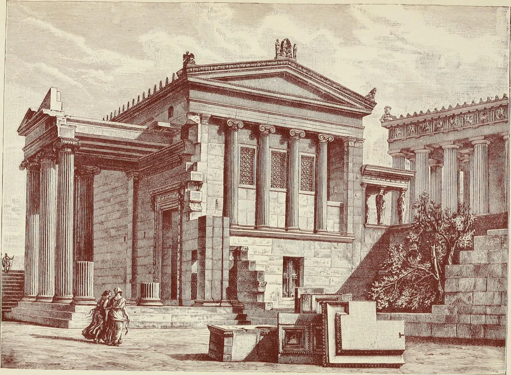 An illustration from A history of art for classes, art-students, and tourists in Europe, 1889, leaf 78