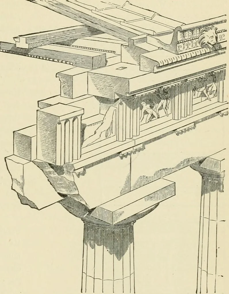 An illustration from A history of art for classes, art-students, and tourists in Europe, 1889, leaf 86