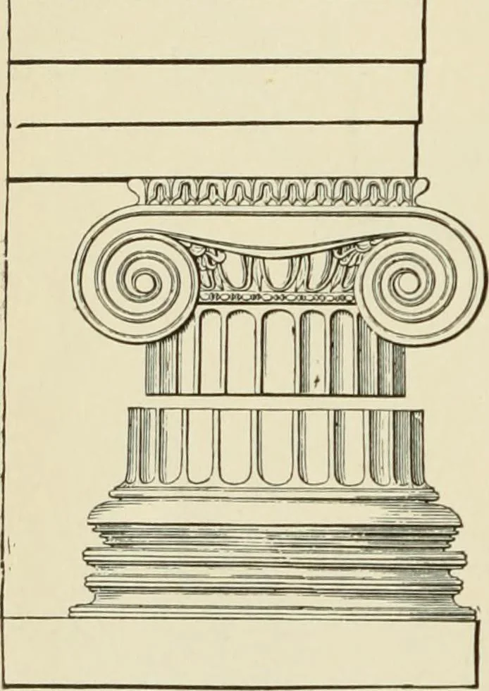 An illustration from A history of art for classes, art-students, and tourists in Europe, 1889, leaf 87
