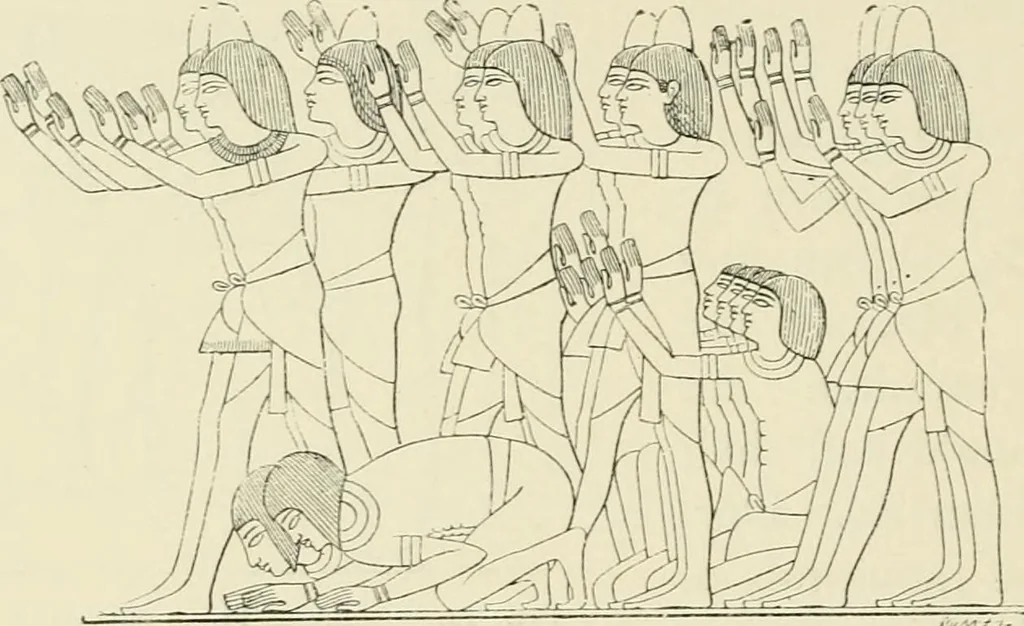An illustration from A history of art in ancient Egypt, 1883, leaf 109