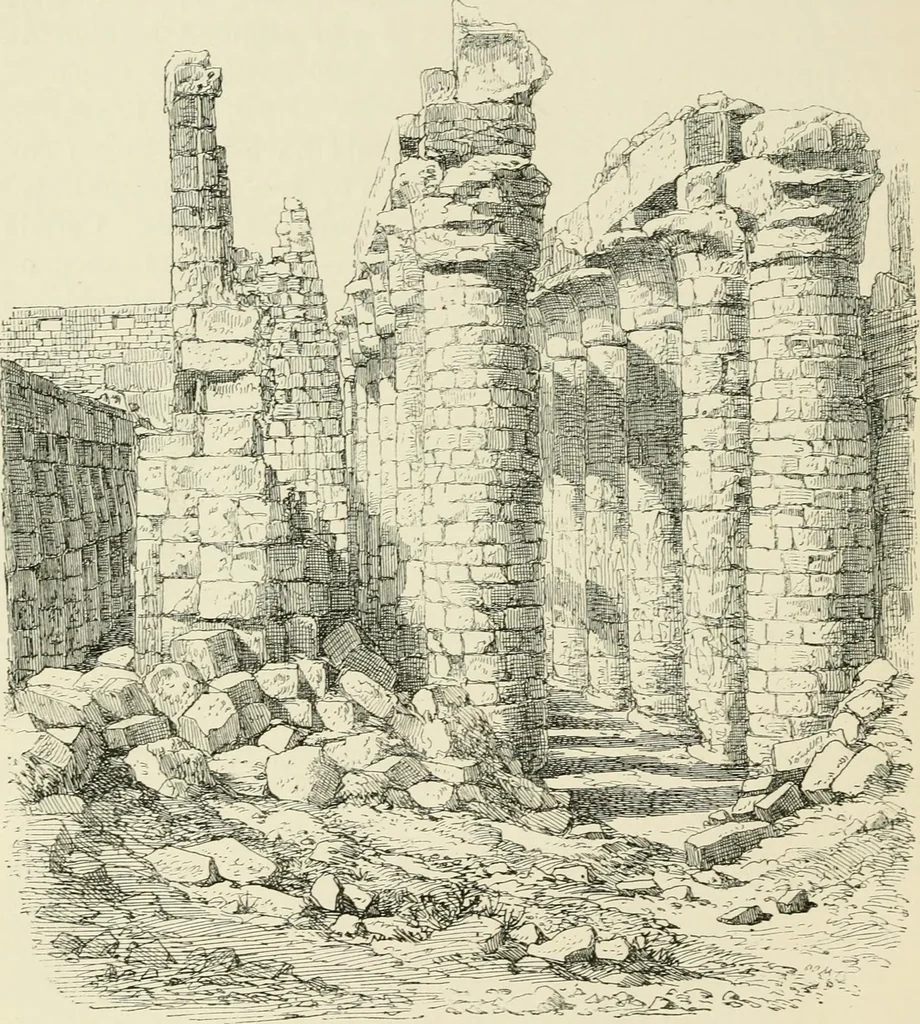 An illustration from A history of art in ancient Egypt, 1883, leaf 111
