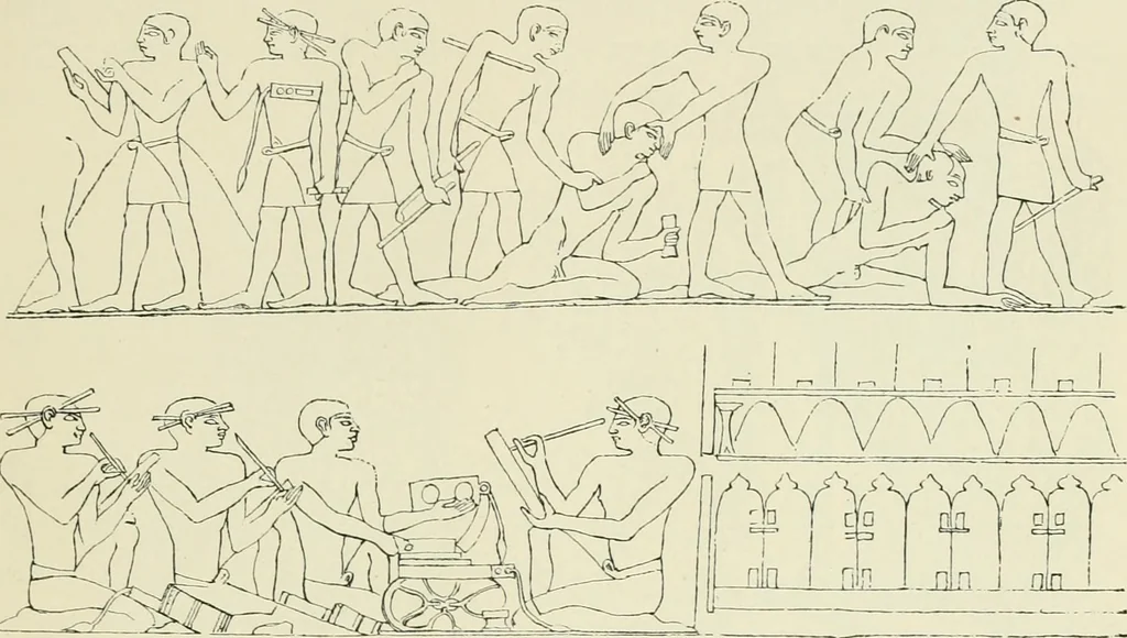 An illustration from A history of art in ancient Egypt, 1883, leaf 112