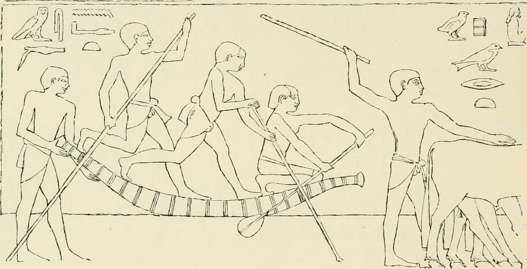 An illustration from A history of art in ancient Egypt, 1883, leaf 115
