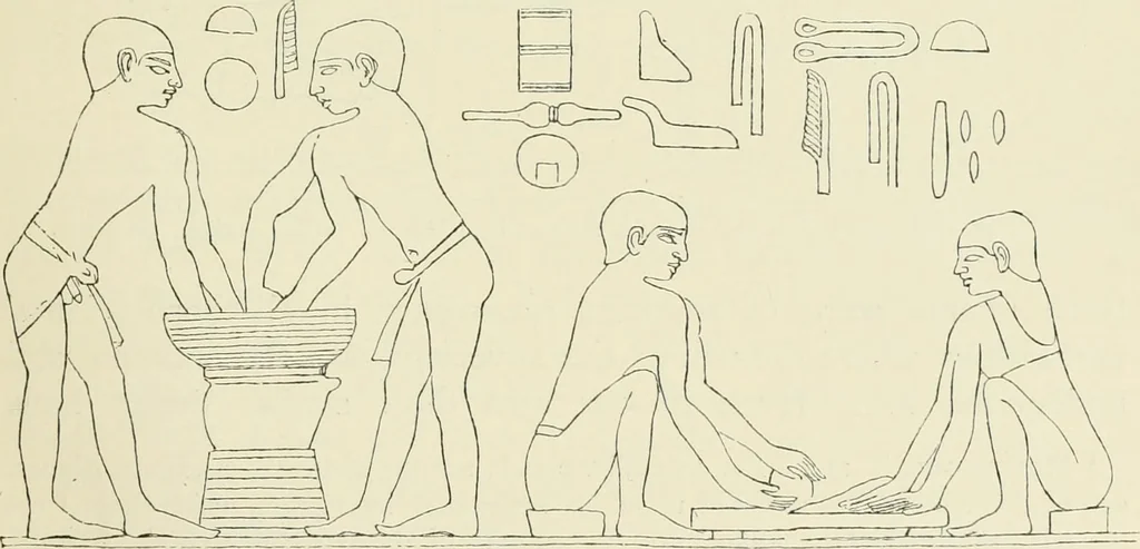 An illustration from A history of art in ancient Egypt, 1883, leaf 116