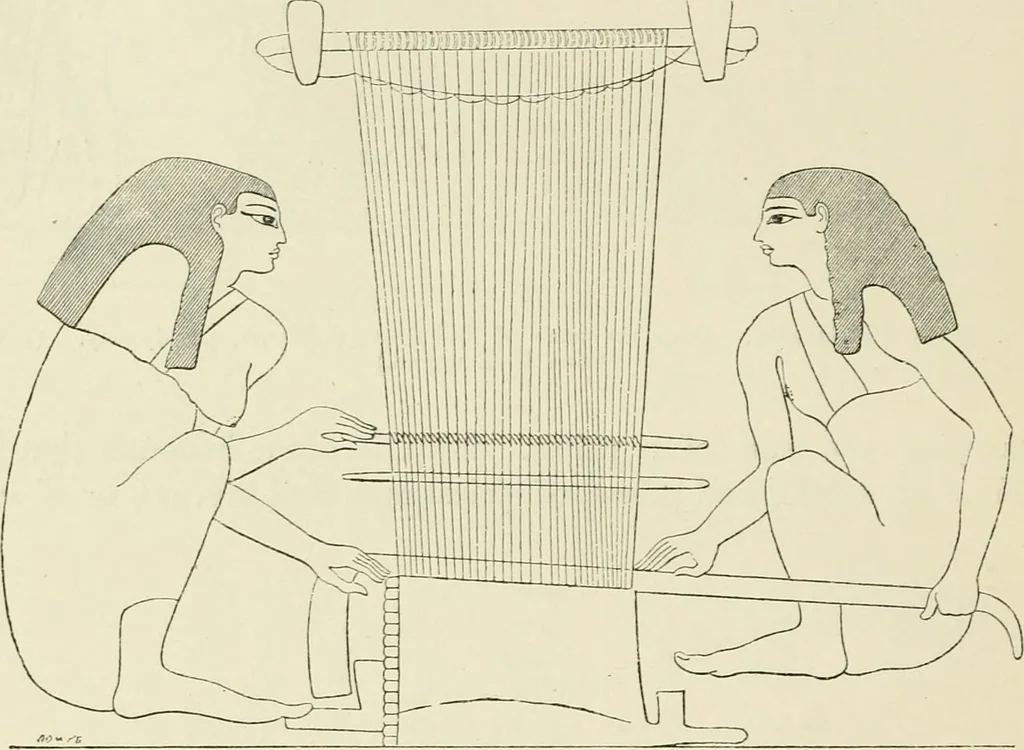 An illustration from A history of art in ancient Egypt, 1883, leaf 117
