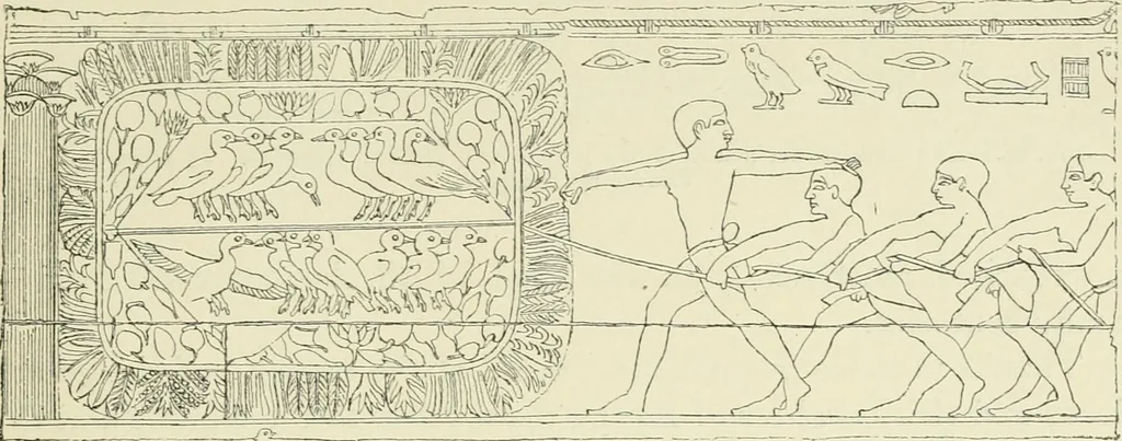 An illustration from A history of art in ancient Egypt, 1883, leaf 118