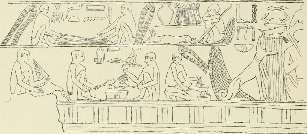 An illustration from A history of art in ancient Egypt, 1883, leaf 119